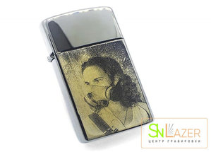 гравировка зажигалки zippo